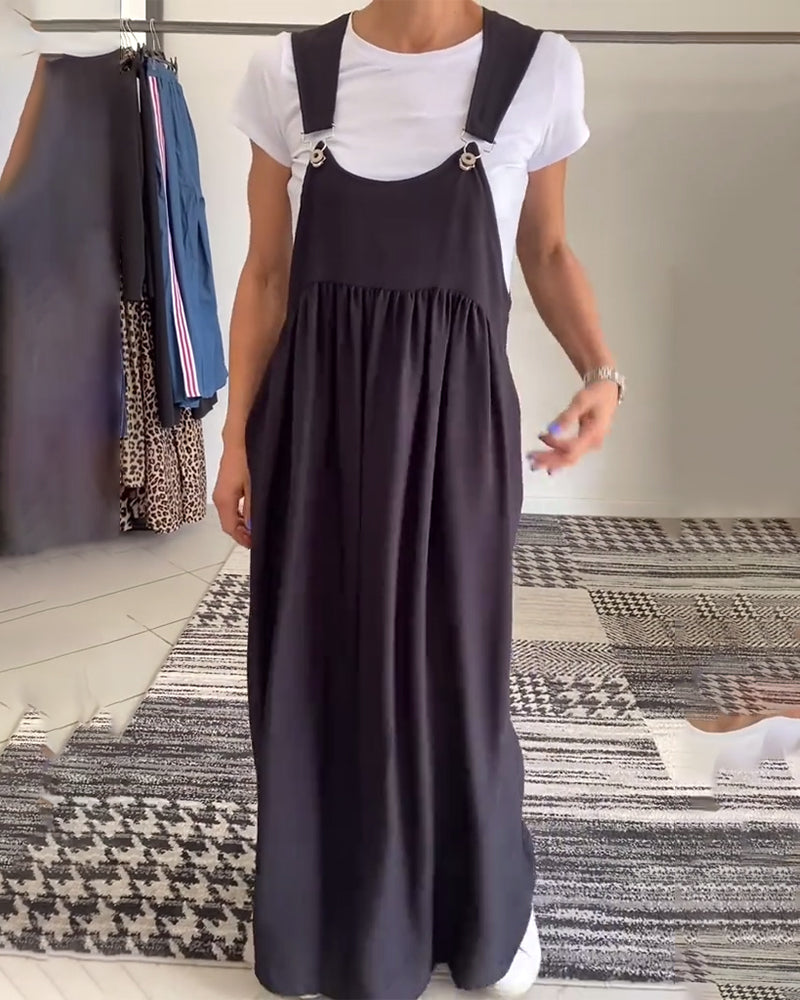 CAMILA | Vestido Sin Mangas Casual-Chic de Línea Fluida