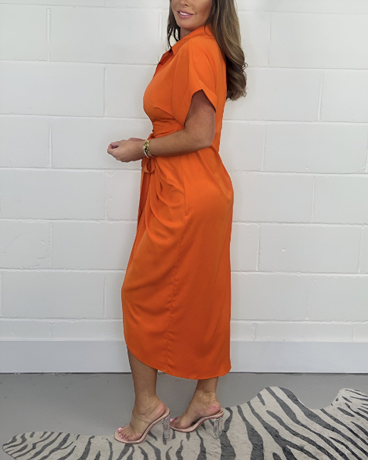 Martina | Vestido Elegante con Pliegues