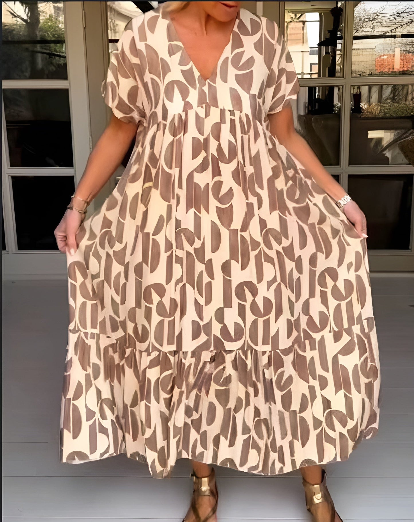 Carmen | Vestido fluido con escote en V