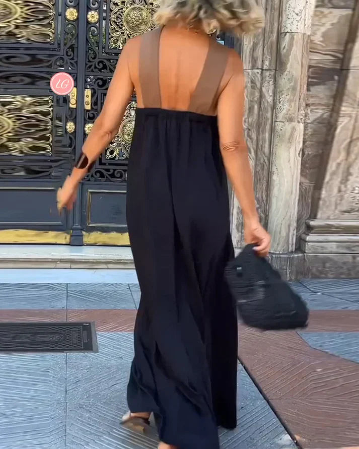 Martina – Vestido sin mangas fluido