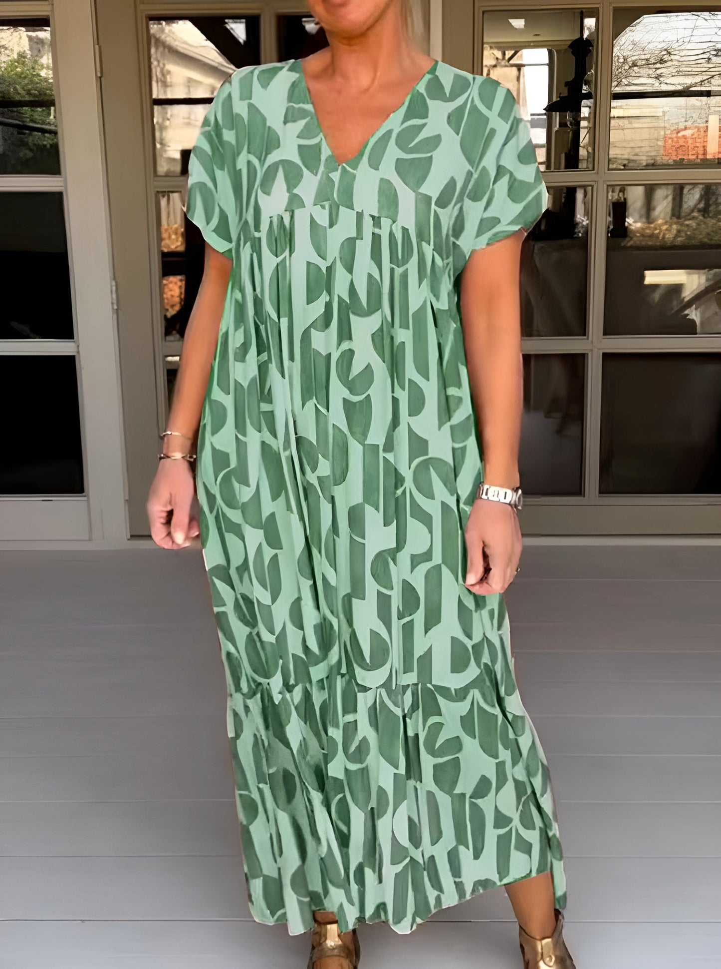 Carmen | Vestido fluido con escote en V