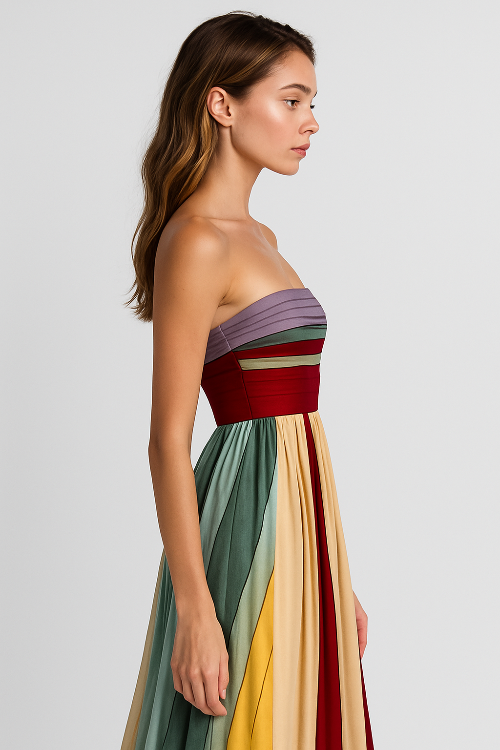 Flora – Vestido largo minimalista