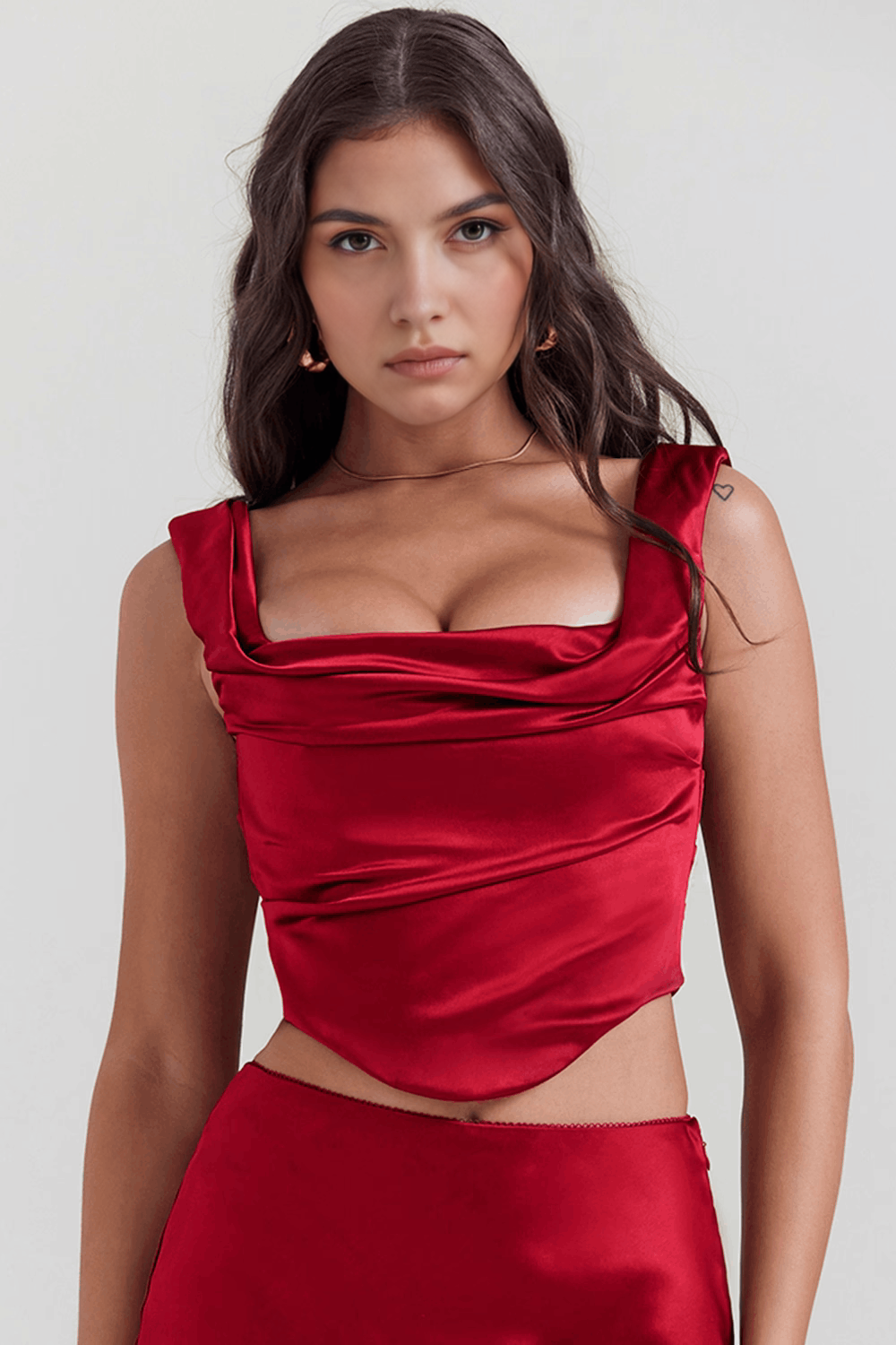 Vestido Bronce Elegante