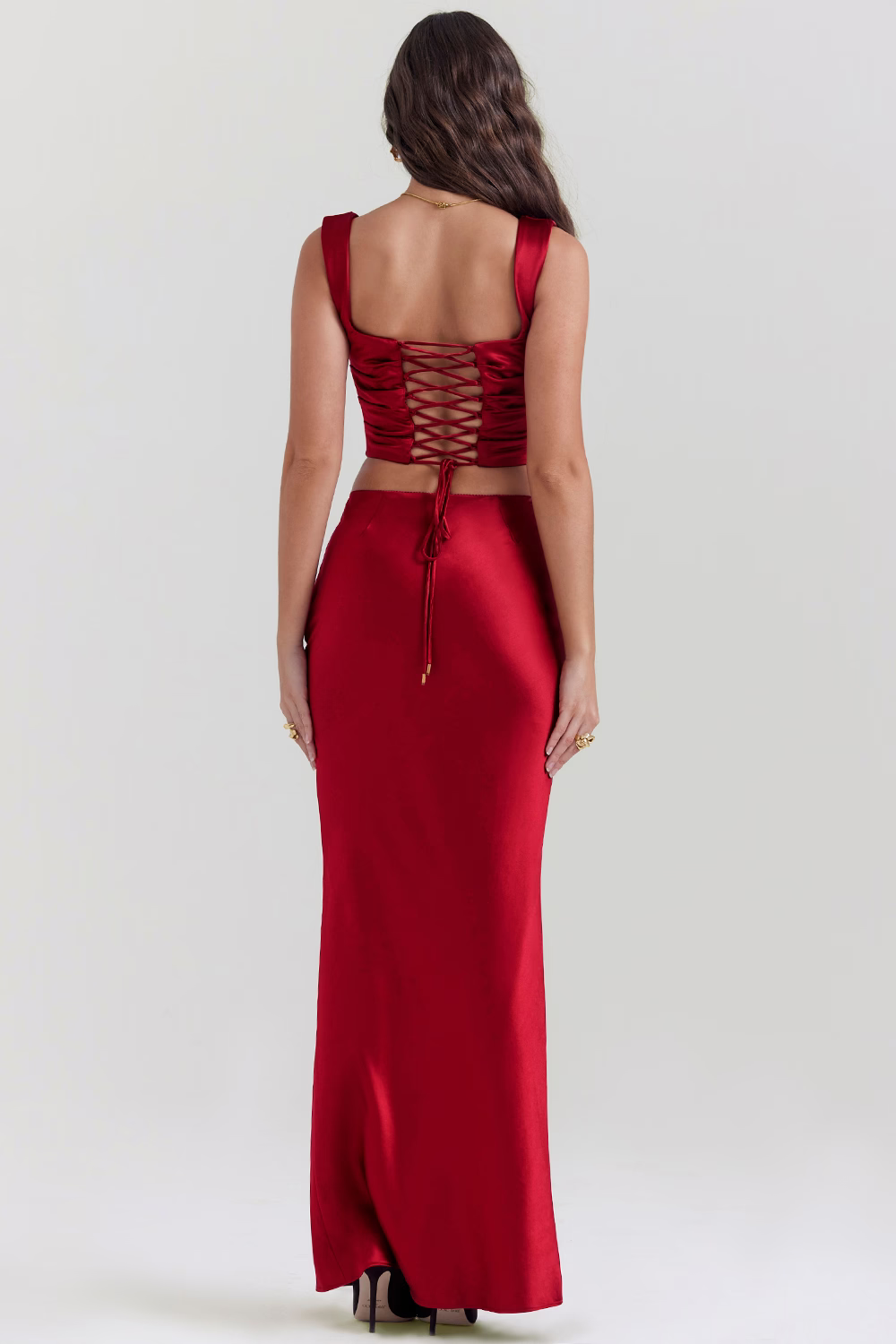 Vestido Bronce Elegante