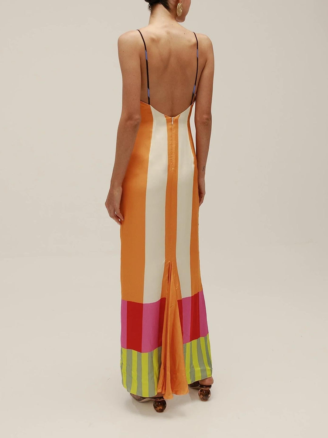 Elsa – Vestido largo multicolor
