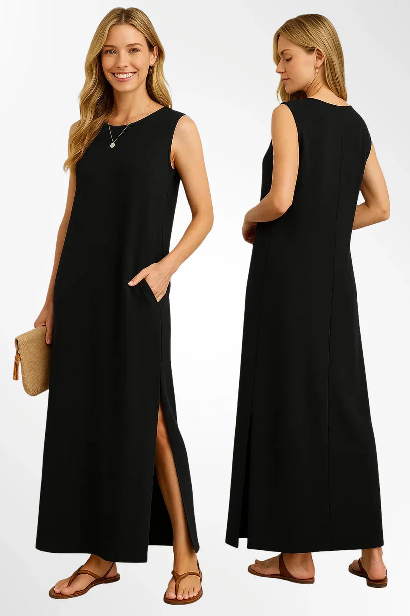 Stella – Vestido largo fluido