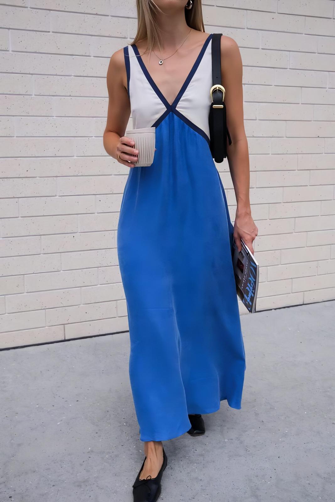 Elena – Vestido midi sin mangas