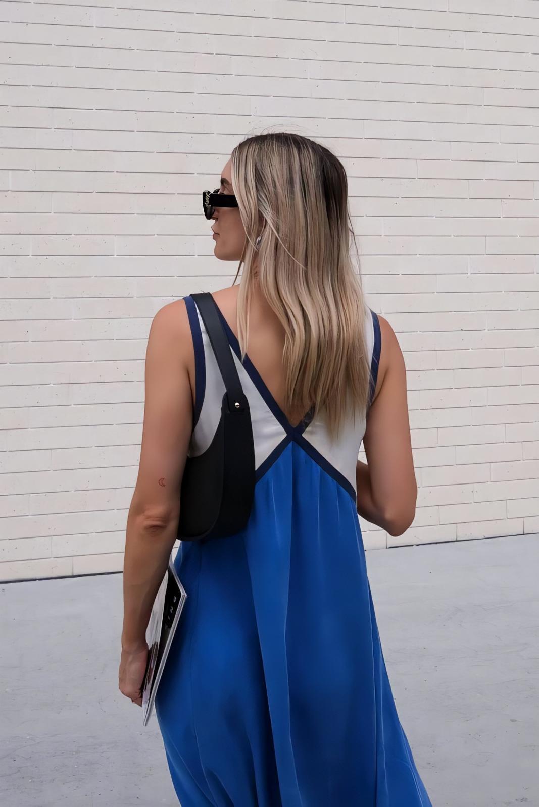 Elena – Vestido midi sin mangas