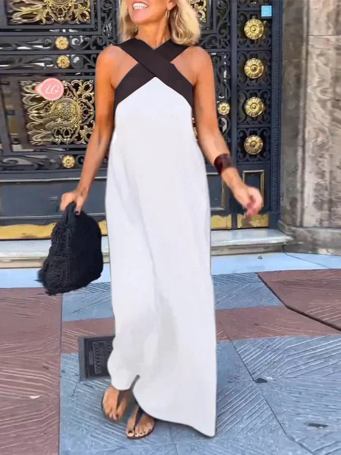 Martina – Vestido sin mangas fluido