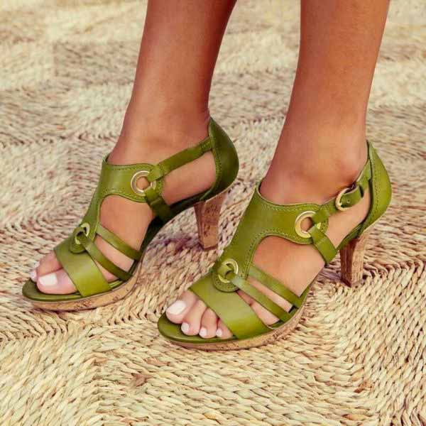 Cristina | Sandalias con tacón