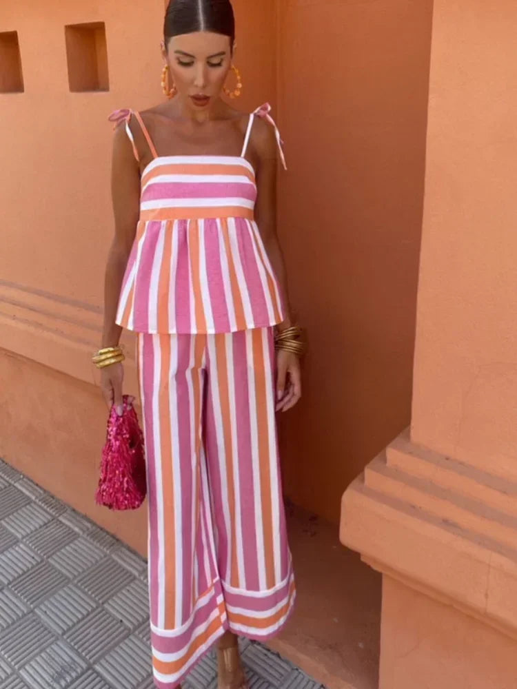 Marisol – Conjunto Estampado Fresco y con Estilo