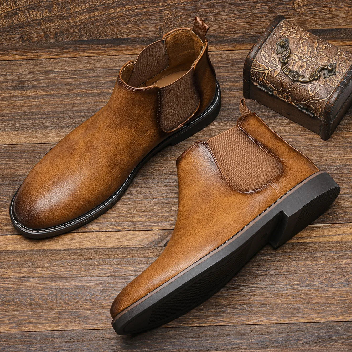 Botas Chelsea de cedro