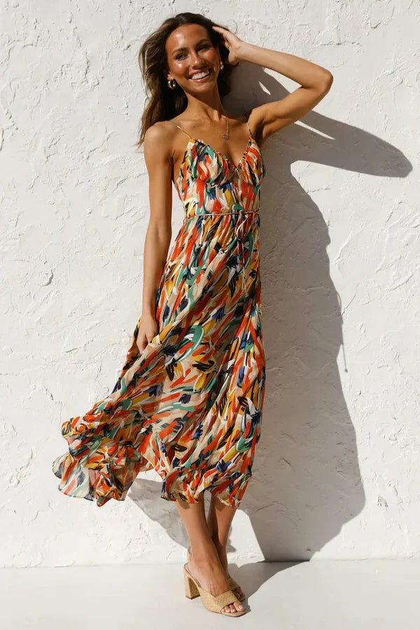 Nala – Vestido estampado veraniego