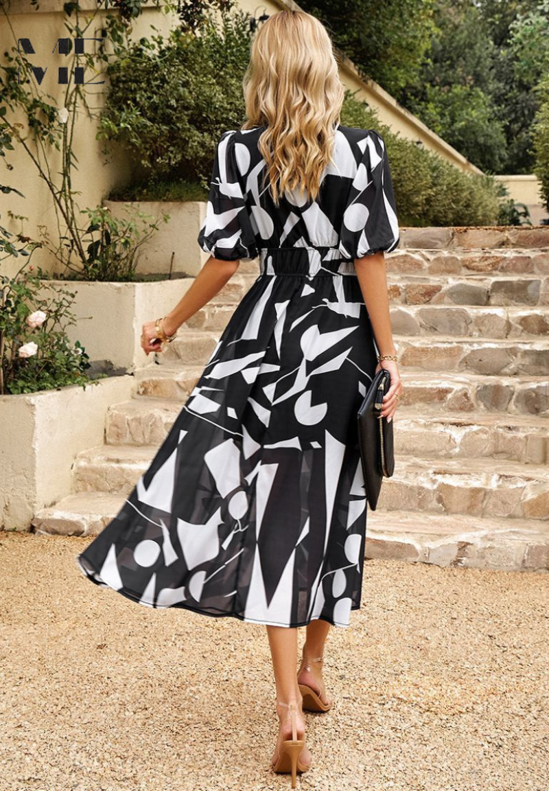 Celia – Vestido elegante satinado