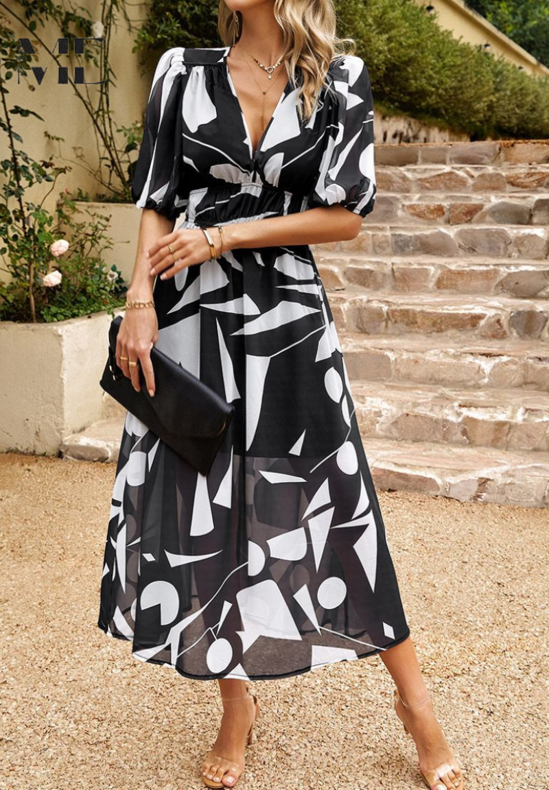 Celia – Vestido elegante satinado