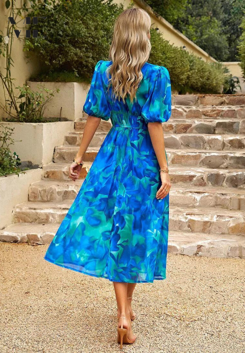 Celia – Vestido elegante satinado
