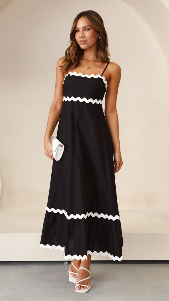 Clara – Vestido largo de tirantes