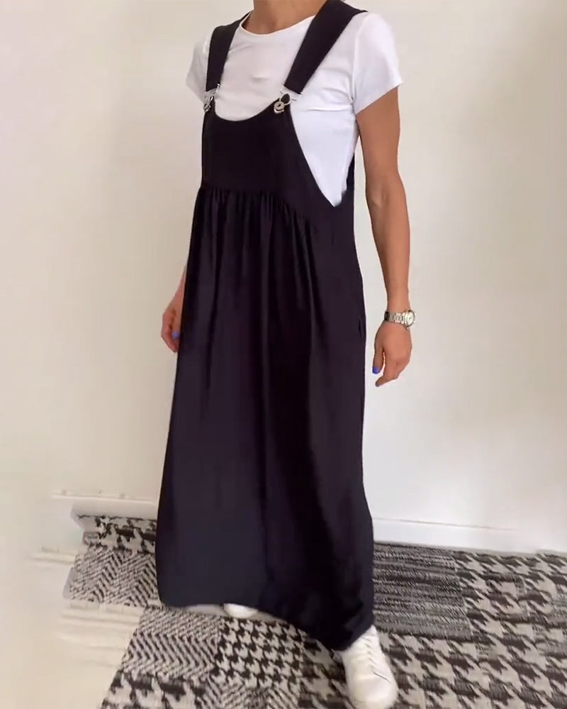 CAMILA | Vestido Sin Mangas Casual-Chic de Línea Fluida