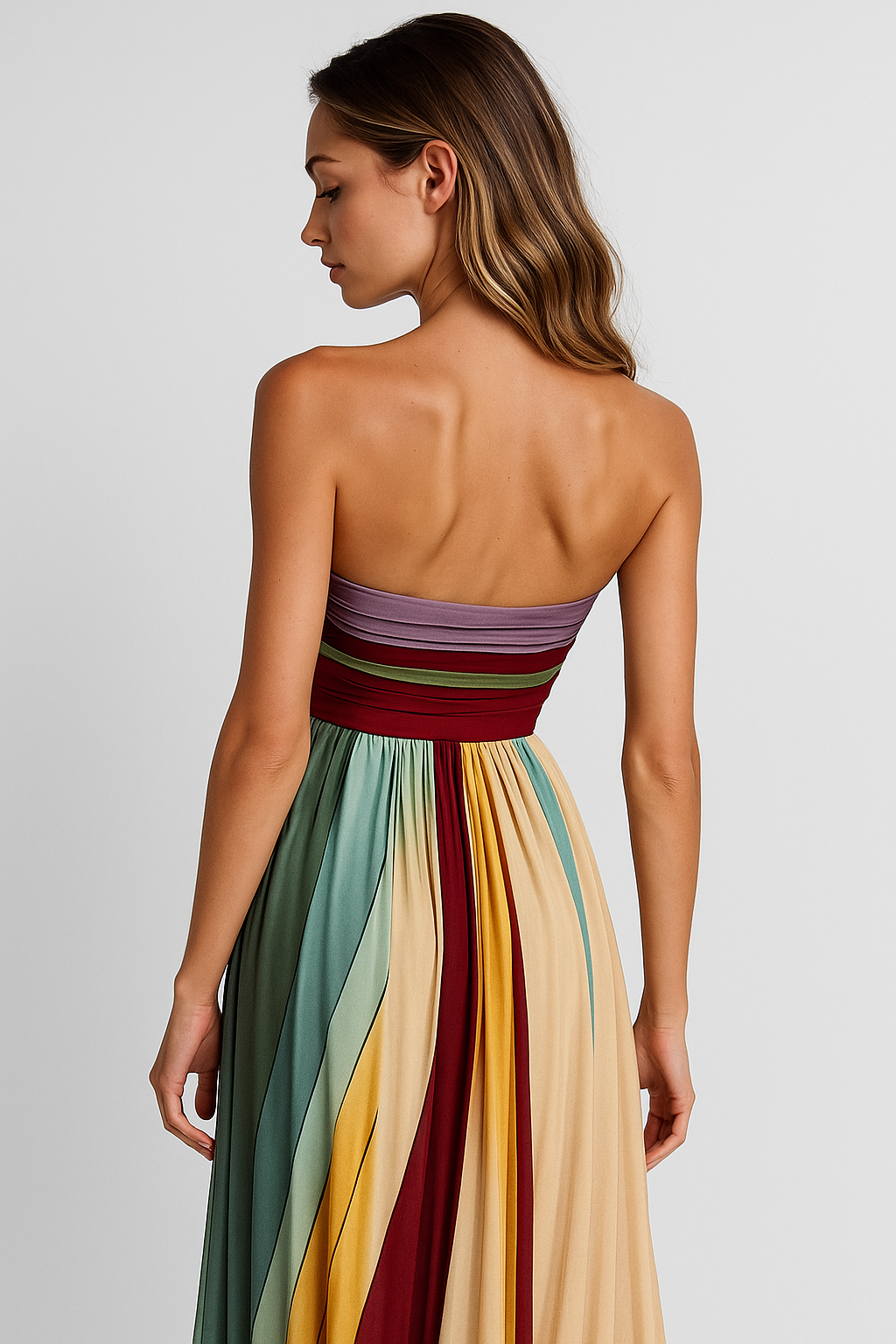 Flora – Vestido largo minimalista