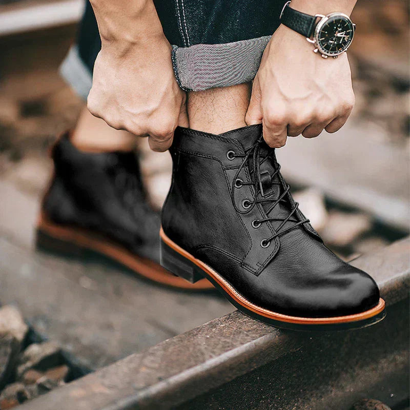 Botas de piel Florian