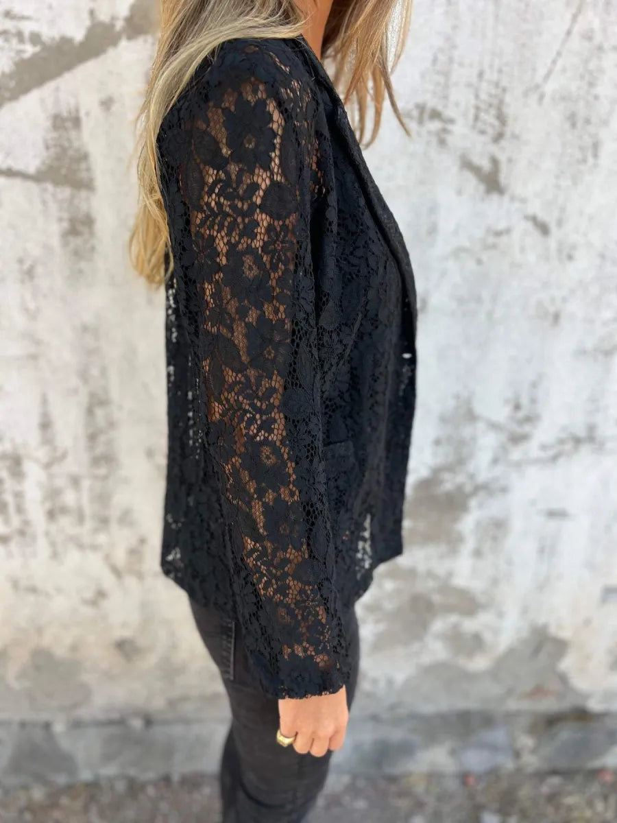 Blazer de encaje – Chaqueta ligera
