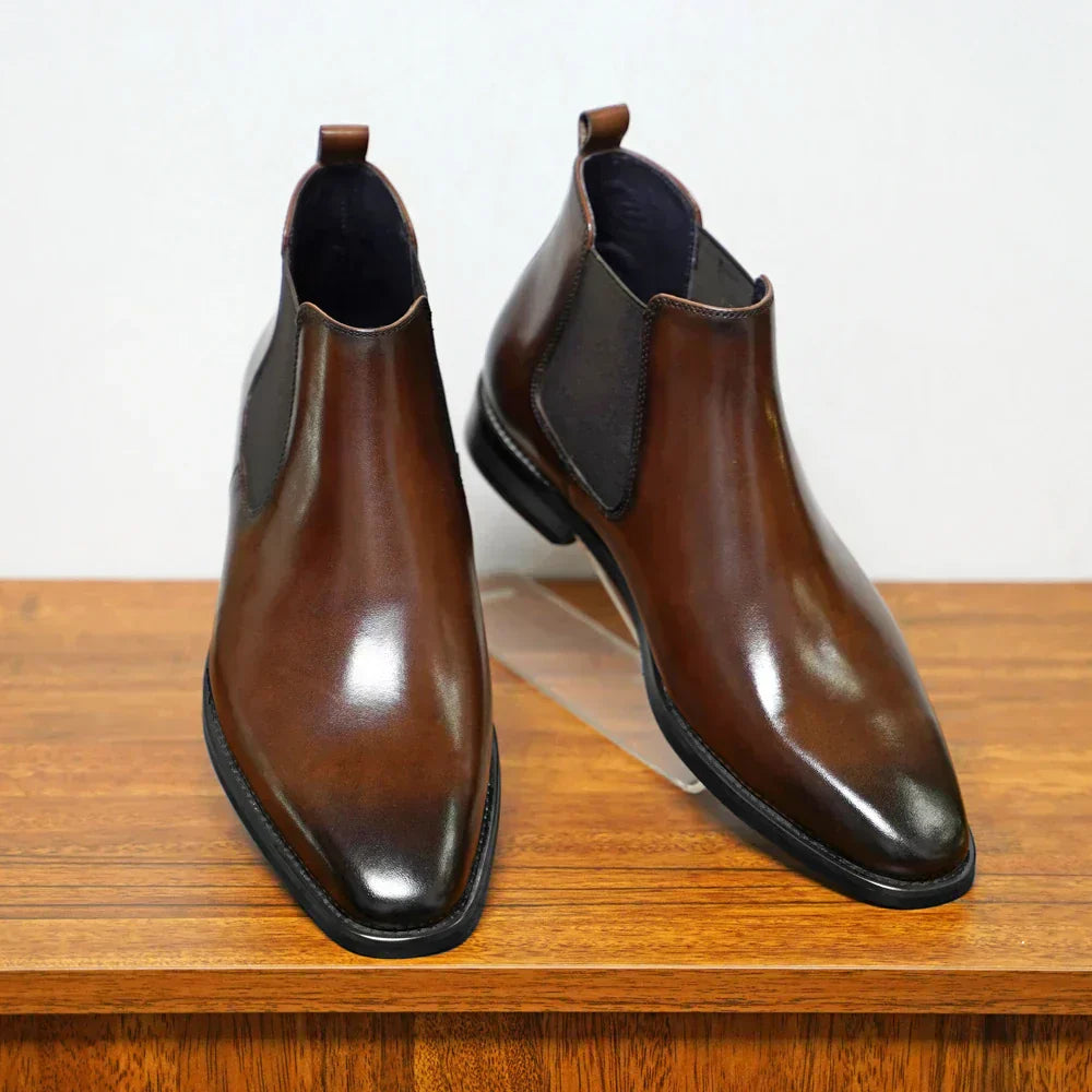 Botas Chelsea de piel Percival