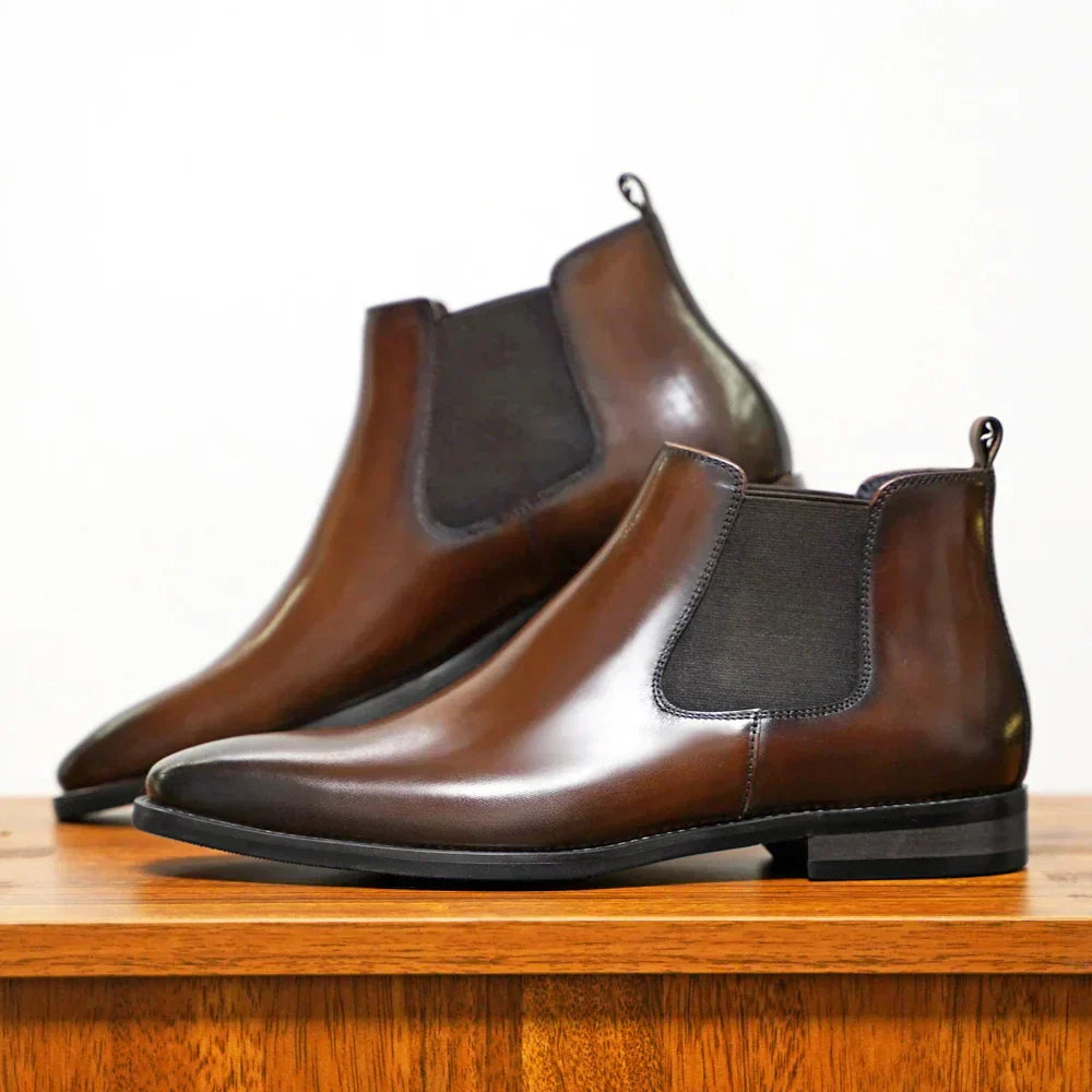 Botas Chelsea de piel Percival