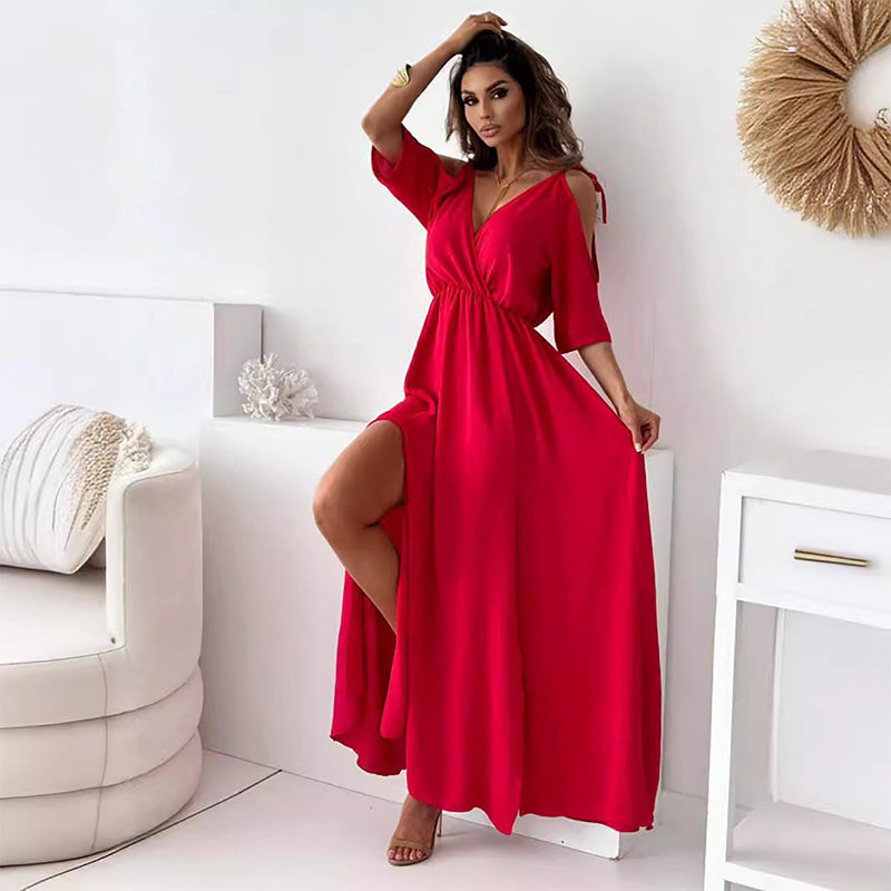 Amira – Vestido con abertura lateral