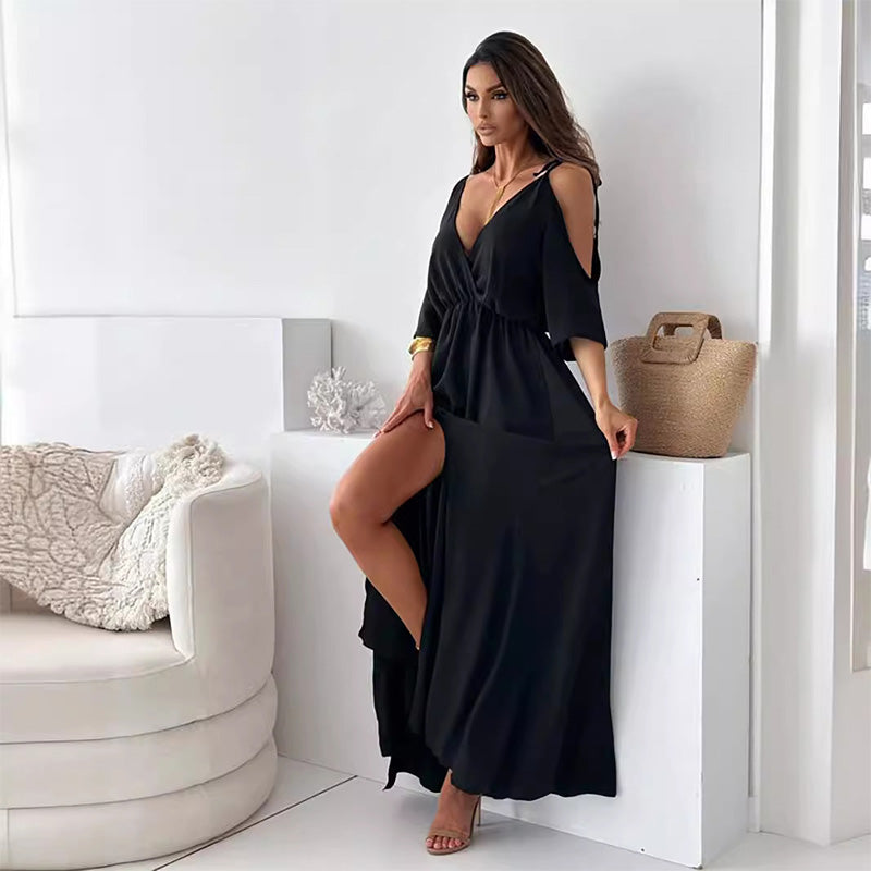 Amira – Vestido con abertura lateral