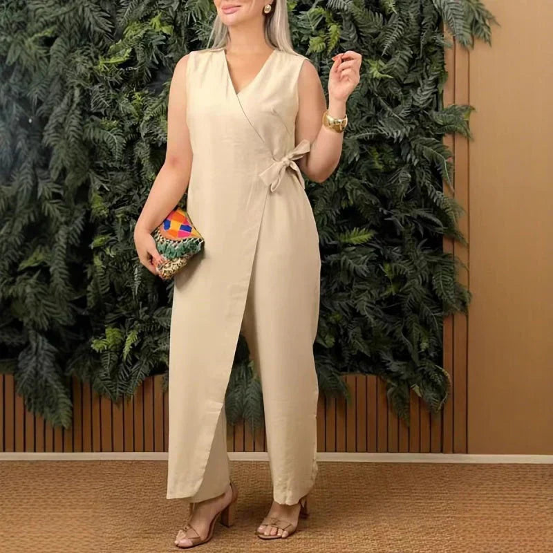 Lilianna | Jumpsuit Estiloso con Diseño Cruzado