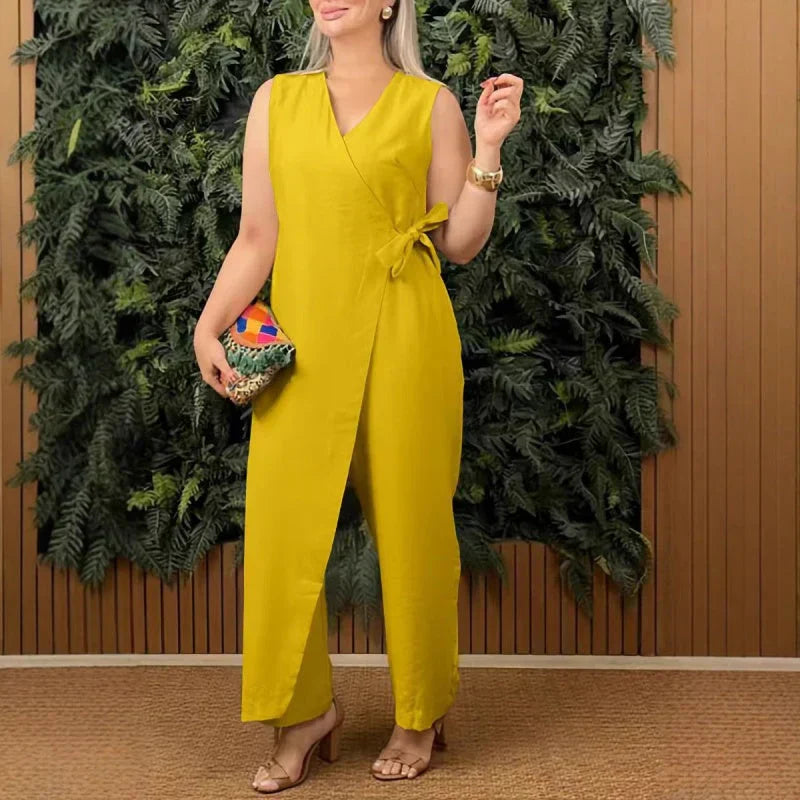 Lilianna | Jumpsuit Estiloso con Diseño Cruzado