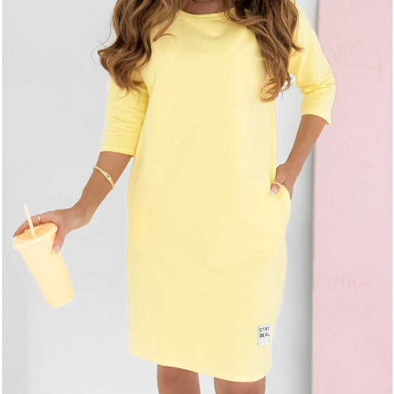 Alicia – Vestido vaporoso con detalles