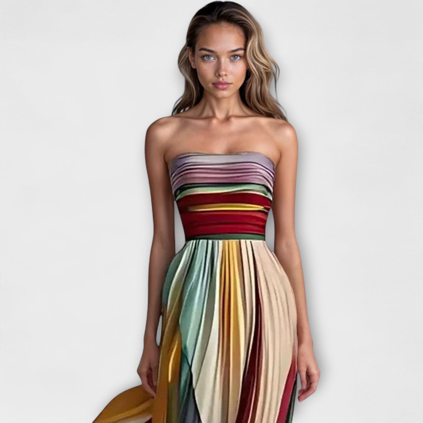Flora – Vestido largo minimalista