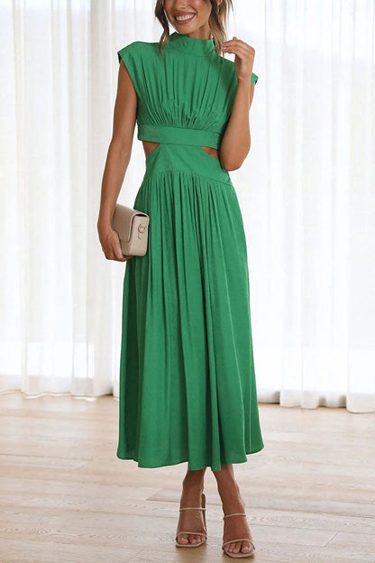 Lara – Vestido midi con bolsillos