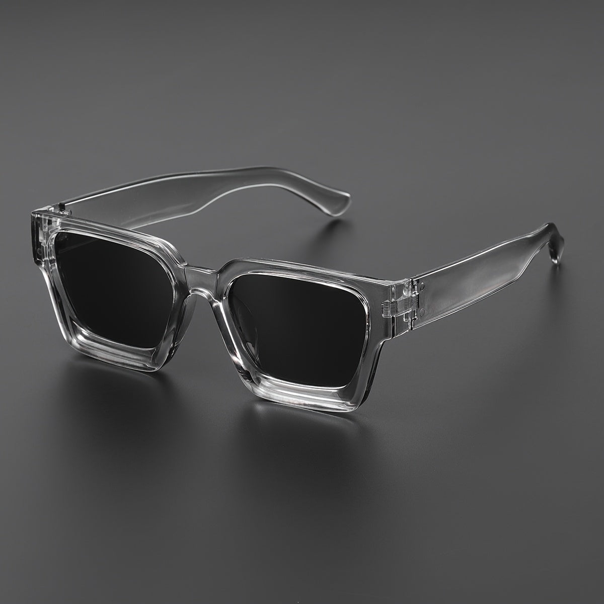 VISIONAIR BLOCK – Gafas Rectangulares con Montura Translúcida