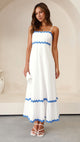 Color Blanco y azul