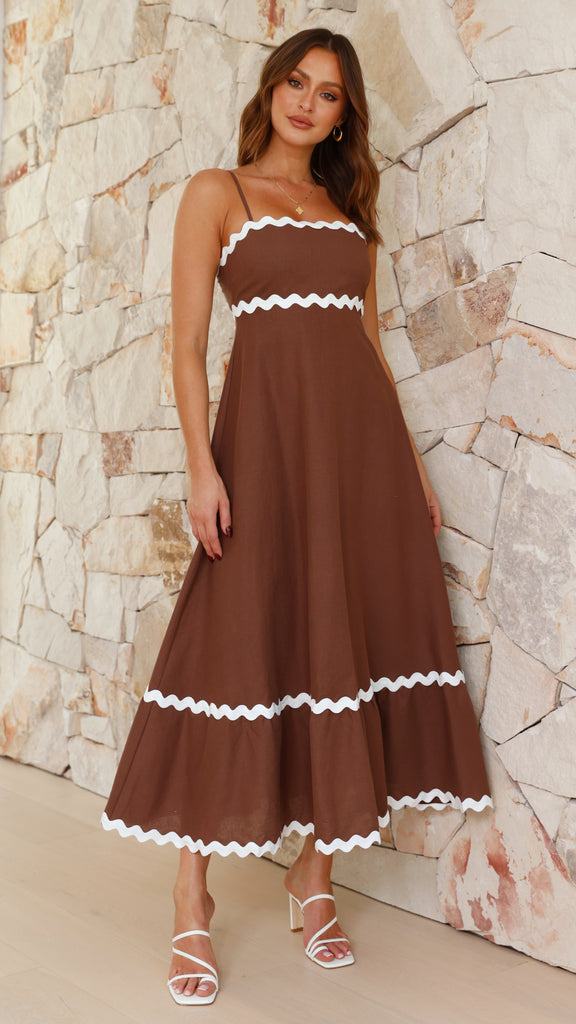 Clara – Vestido largo de tirantes