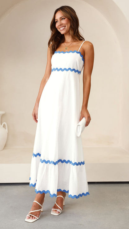 Clara – Vestido largo de tirantes