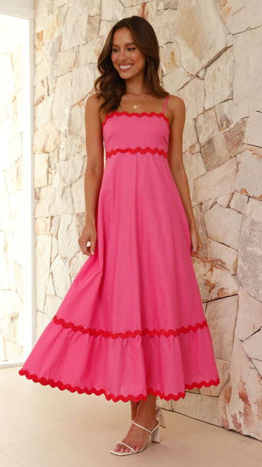 Clara – Vestido largo de tirantes