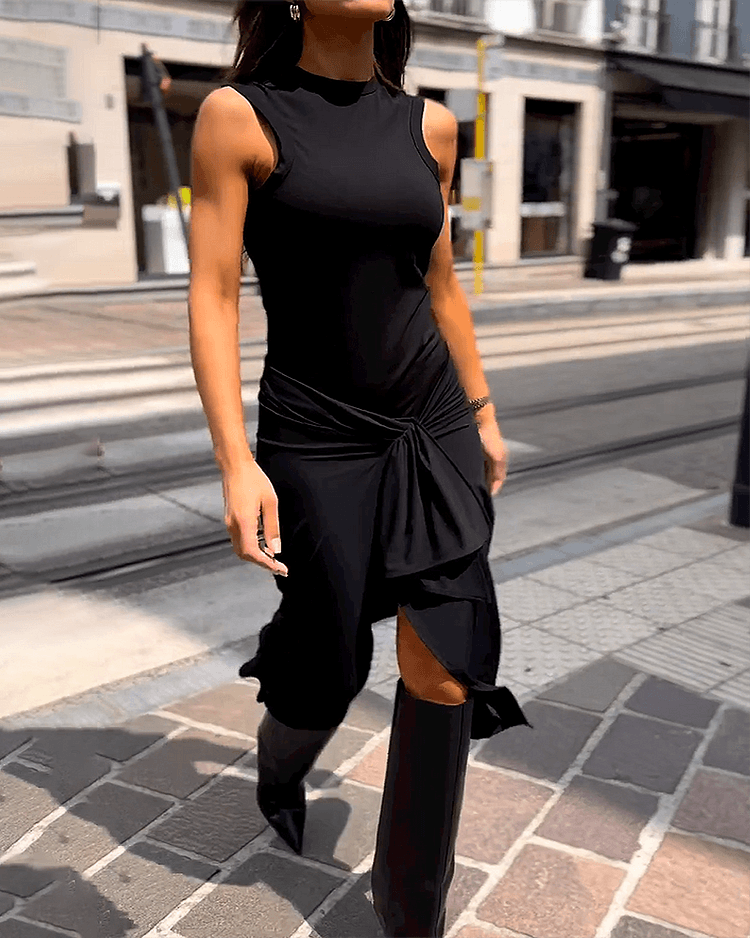 Aitana – Vestido largo sin mangas