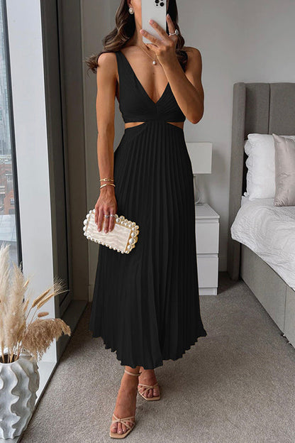 Paola – Vestido bohemio con caída