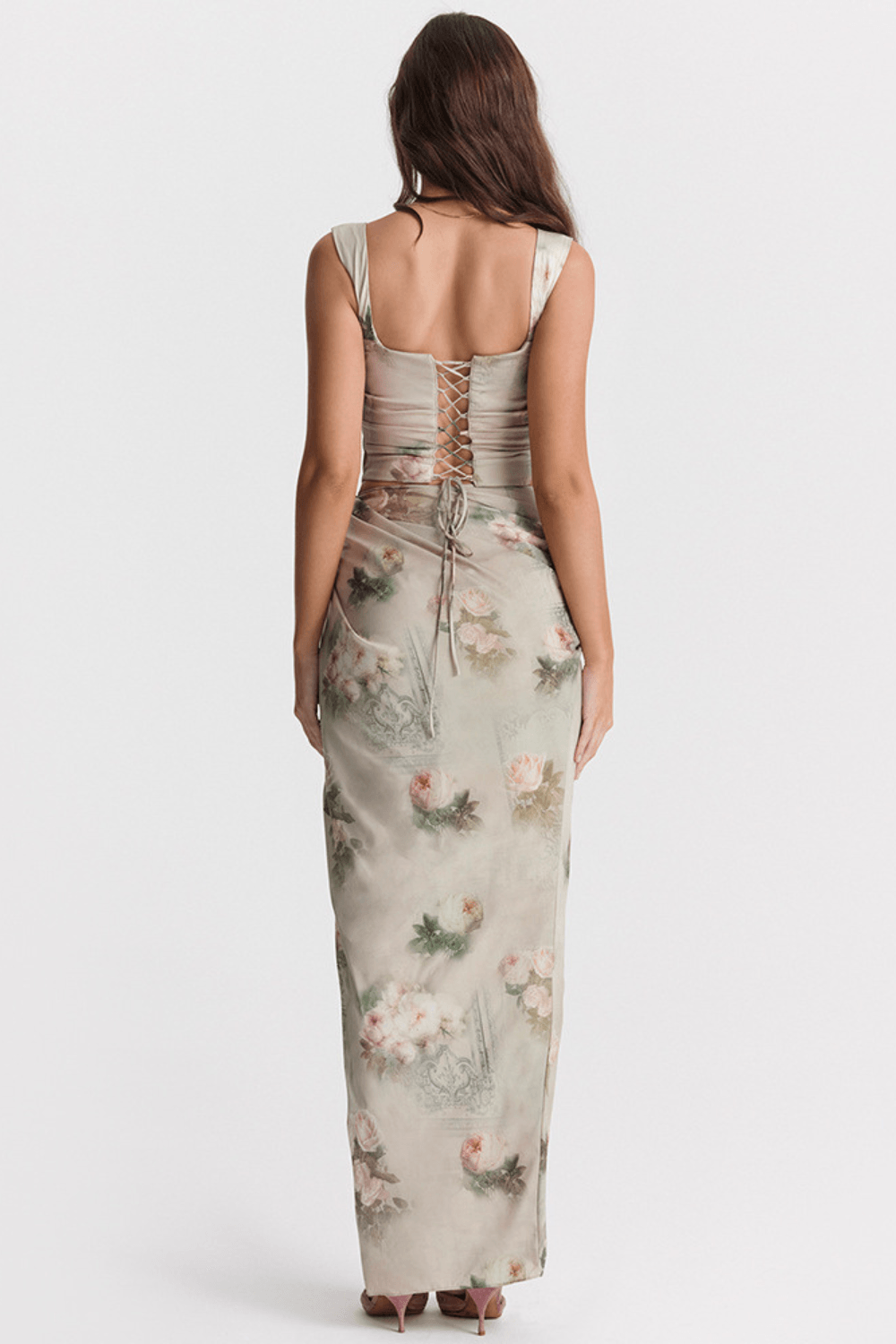 Vestido Bronce Elegante