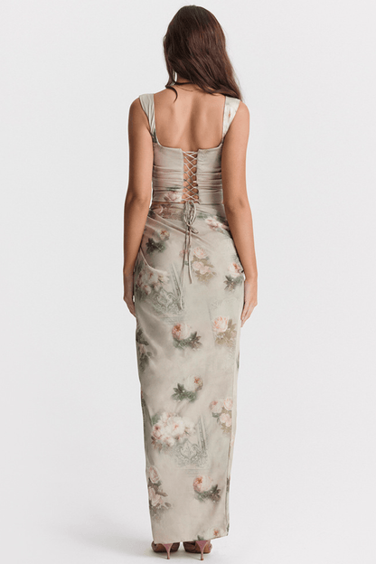Vestido Bronce Elegante