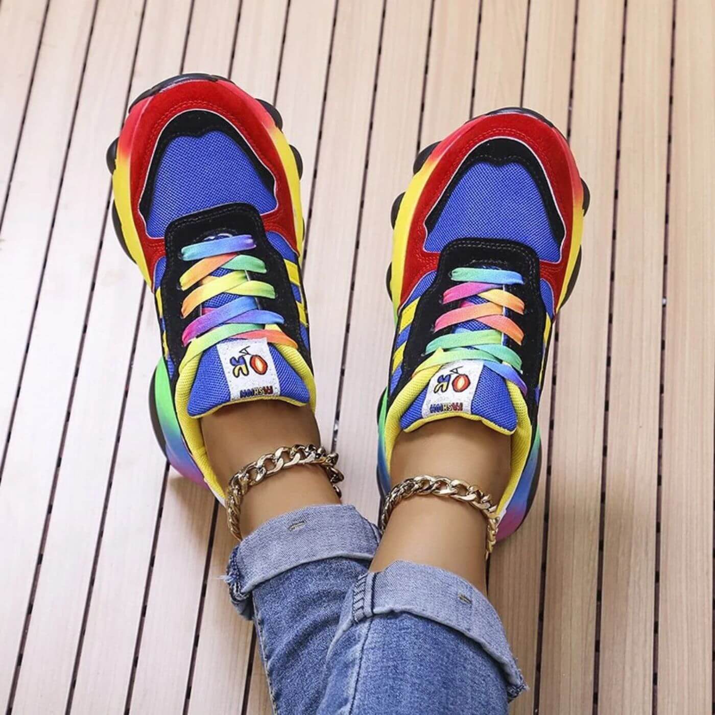 Rocío - Zapatillas de colores