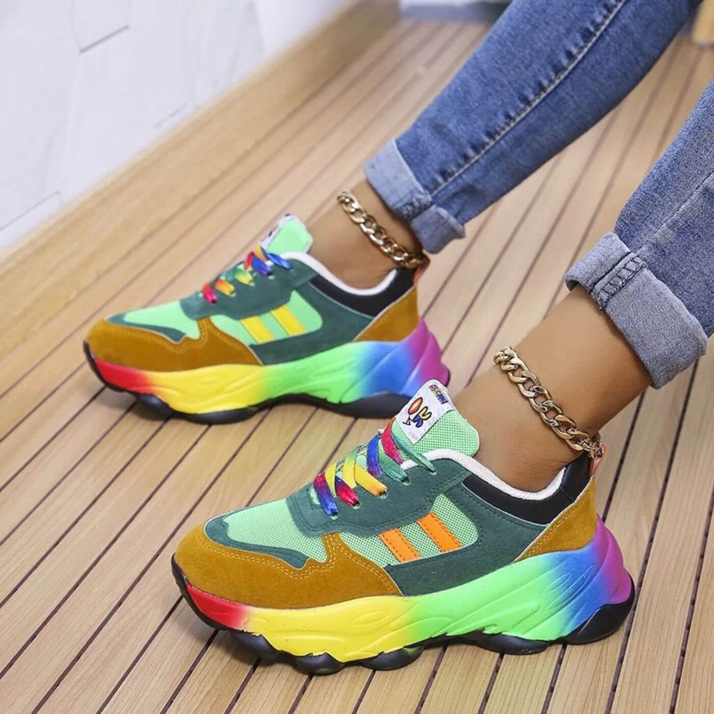 Rocío - Zapatillas de colores