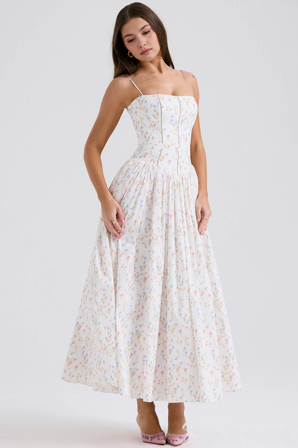 Vestido con Flores
