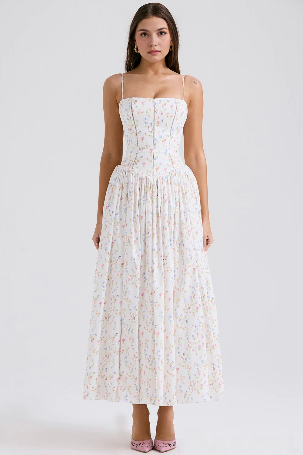 Vestido con Flores