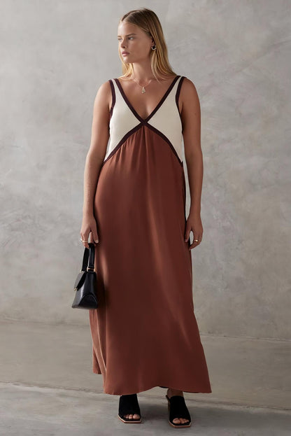 Elena – Vestido midi sin mangas