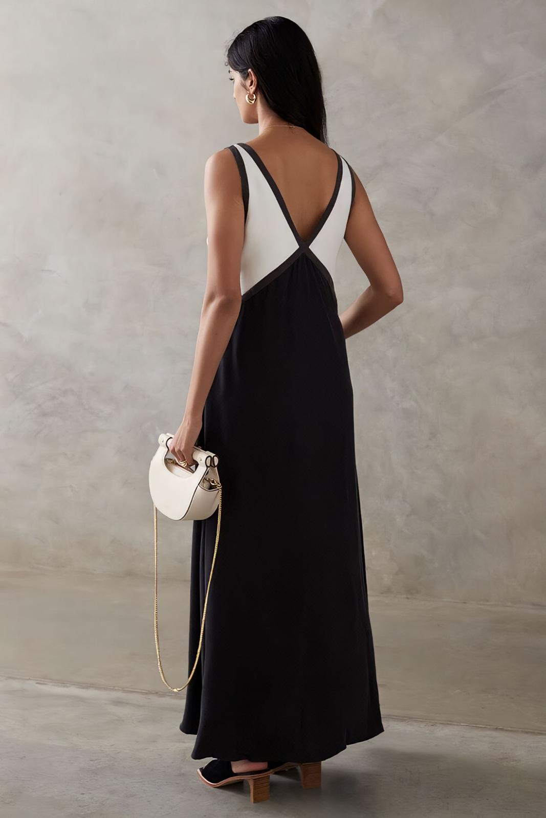 Elena – Vestido midi sin mangas