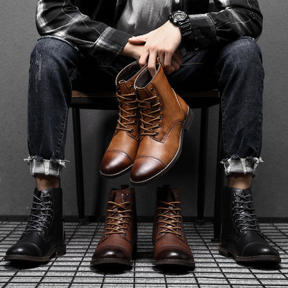 Botas de piel Everest